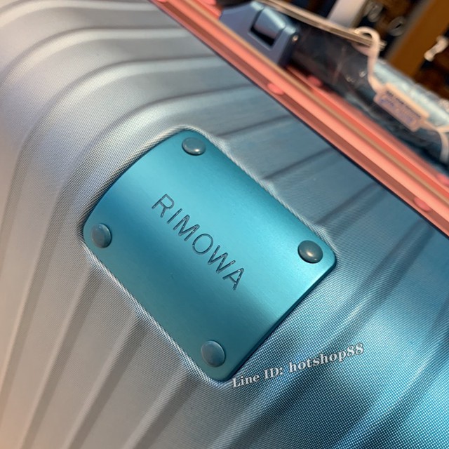 RIMOWA行李箱四輪拉杆箱 日默瓦RIMOWA x Alex Israel限量聯名系列行李箱彩色旅行箱 gdx1345